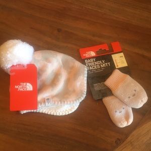 The North Face Baby Hat and Mittens